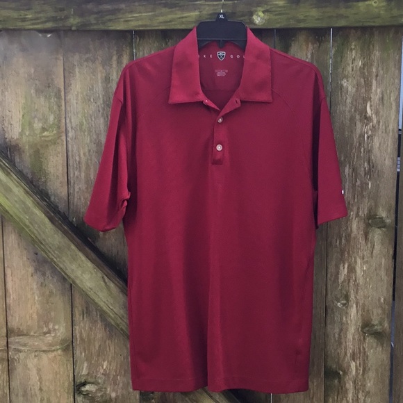 Nike | Shirts | Nike Fit Dry Golf Shirt 
